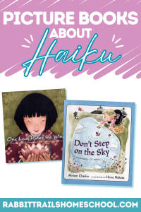 Picture Books about Poetry for Kids. Your kids will love the poetry included in this book list! There are poetry book about famous poets, haiku, concrete poetry, and other poems. You will want this picture book list full of poems for your kids! It's the perfect homeschool companion, too. #poetry #picturebooks #booklist