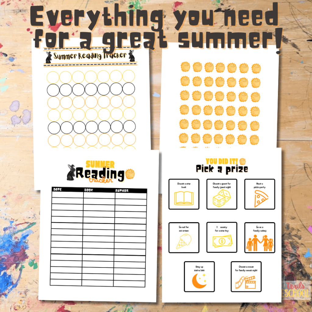 Free Summer Reading Program 2024. Receive trackers, rewards, book lists, and more with this amazing summer reading program! Homeschool summer reading program. #summerreading2024 #summerreadingprogram