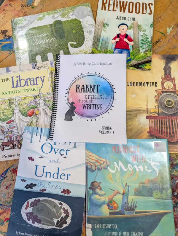Spring Rabbit Trail Spring Writing Volume 4 - Rabbit Trails Homeschool